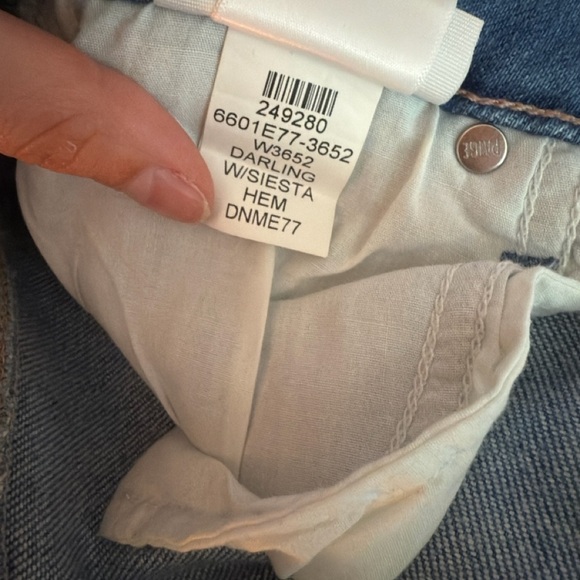 NWT Paige Claudine High Rise Ankle Flare Jeans - Picture 6 of 7